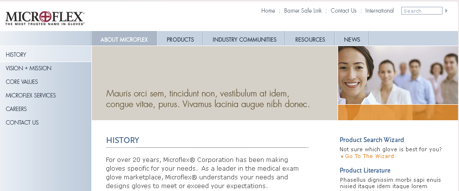 Microflex Launches New Website