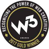 Gold Award-winning website design
