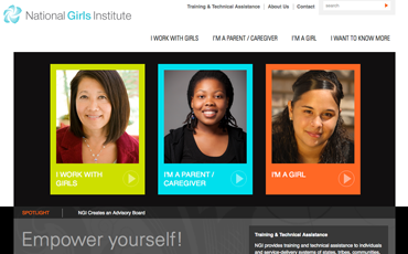 Project6 Design Completes Web Design and Build for National Girls Institute