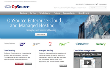 OpSource Launches New Website