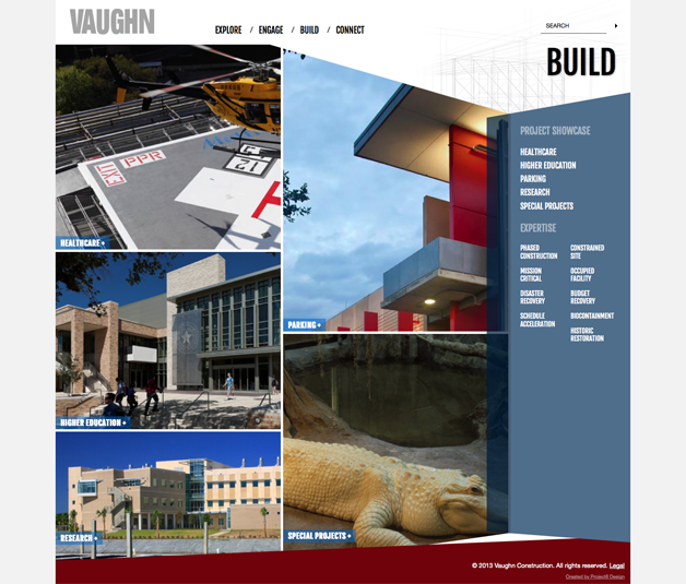 Responsive Design Vaughn Construction
