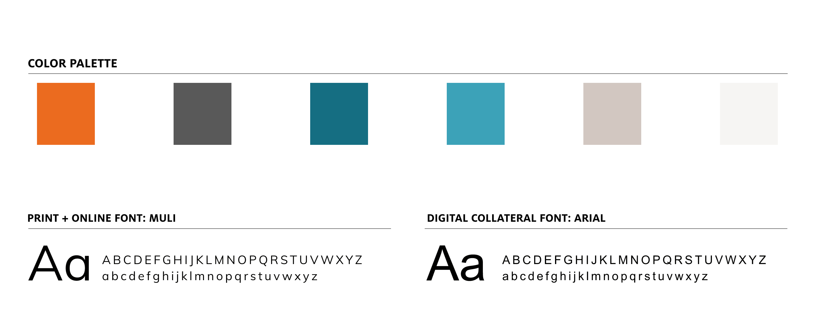 fca color palette