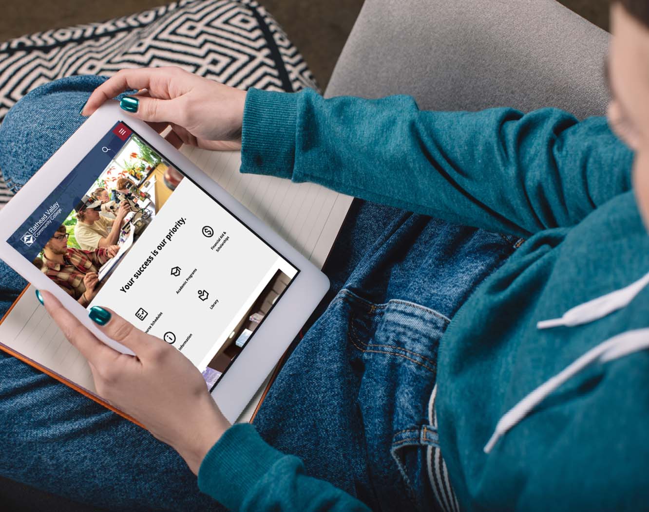 P6 Wins Three Silver Awards in the 2023 MUSE Competition 4 FVCC Website Redesign for iPad