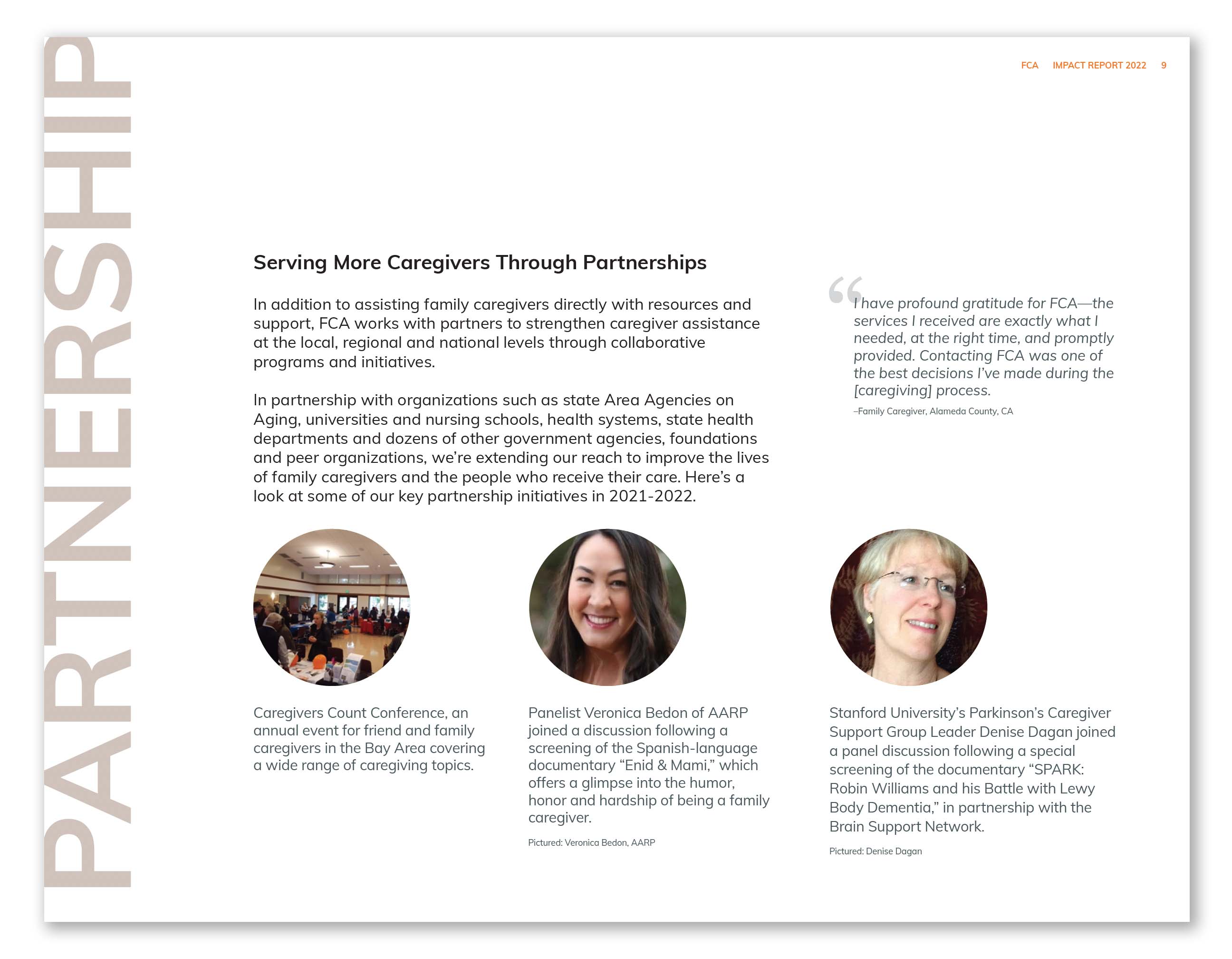 Nonprofit Impact Report Design Internal Spread