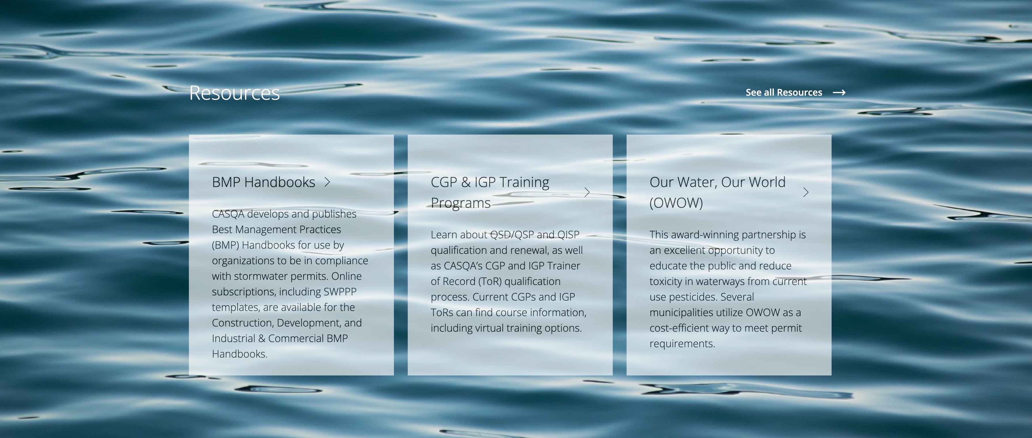 CASQA 5 CASQA Resources Design