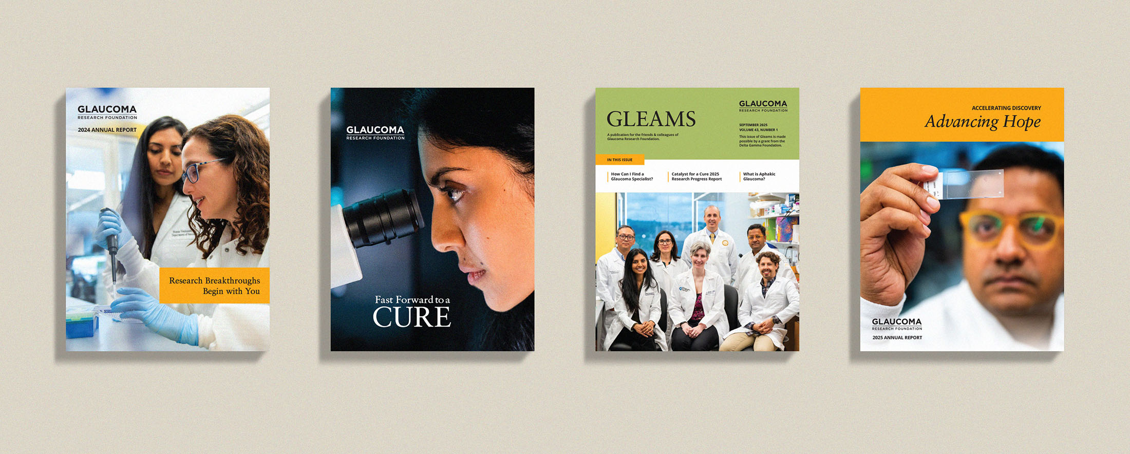 Glaucoma print campaigns
