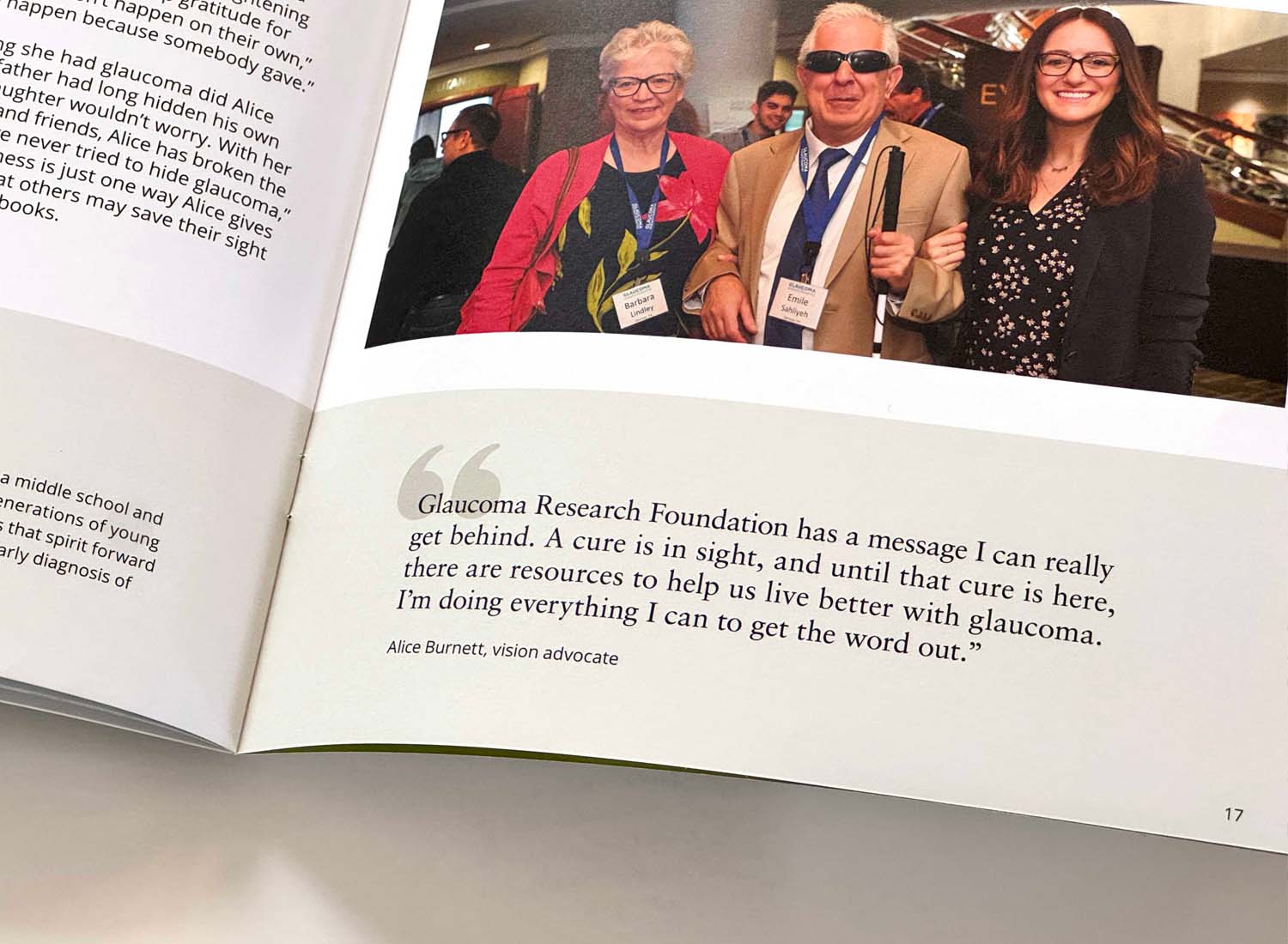 Glaucoma Case for Support quote detail