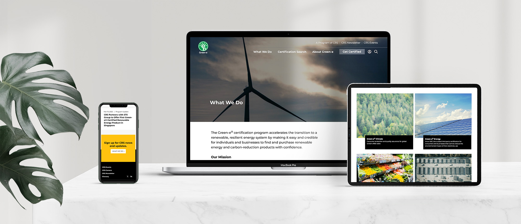 client web design on several devices