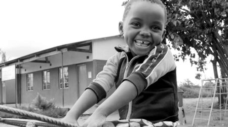 Girls in the playground